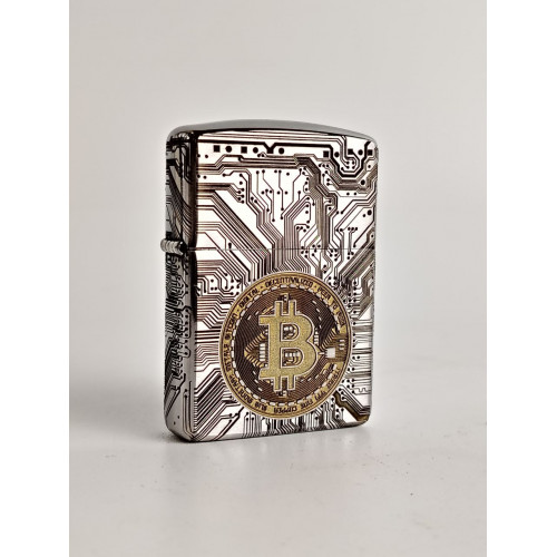 Zippo Armor Биткоин (хром)