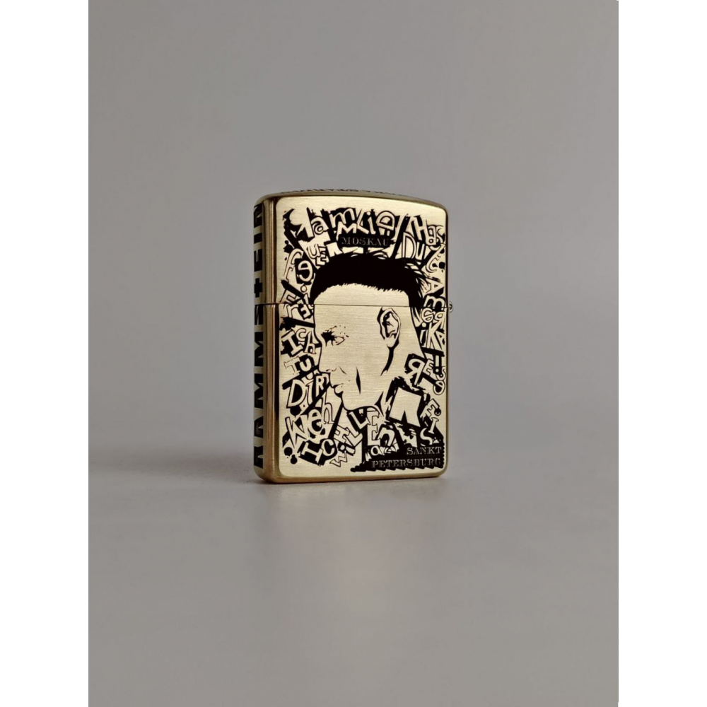 Купить Zippo Armor Бензиновую зажигалку с гравировкой Рамштайн