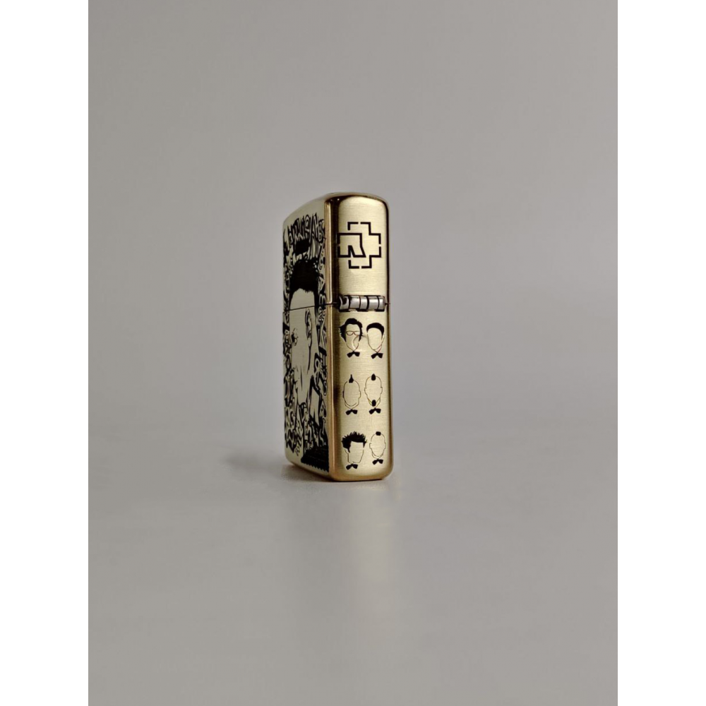 Купить Zippo Armor Бензиновую зажигалку с гравировкой Рамштайн