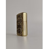 Зажигалка Zippo 168 Armor Латунь с 3D-гравировкой «Библия» (Русская версия)