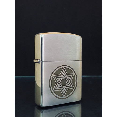 Zippo Armor Звезда Давида