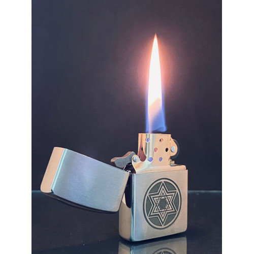 Zippo Armor Звезда Давида