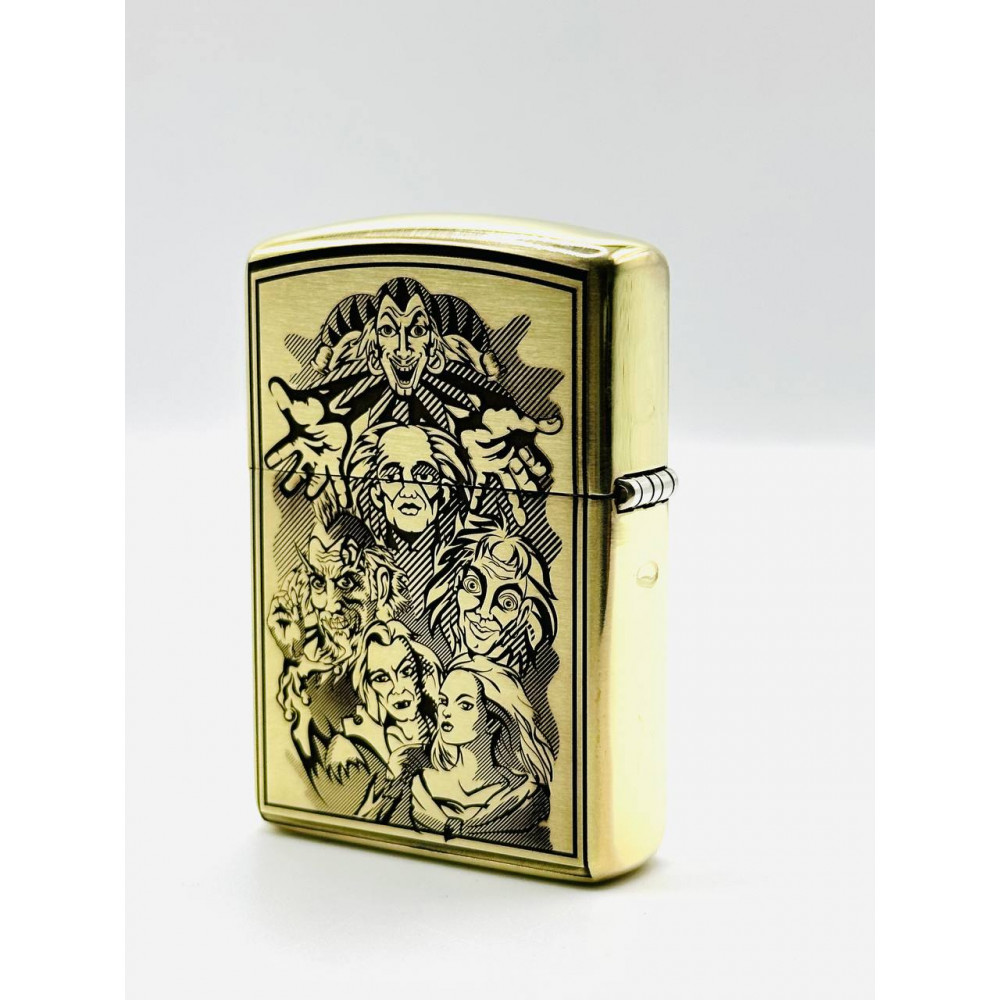 Купить Zippo Armor Бензиновую зажигалку с гравировкой Король и Шут