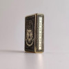Зажигалка Zorro 912 Armor Brass с гравировкой «Символ биржи