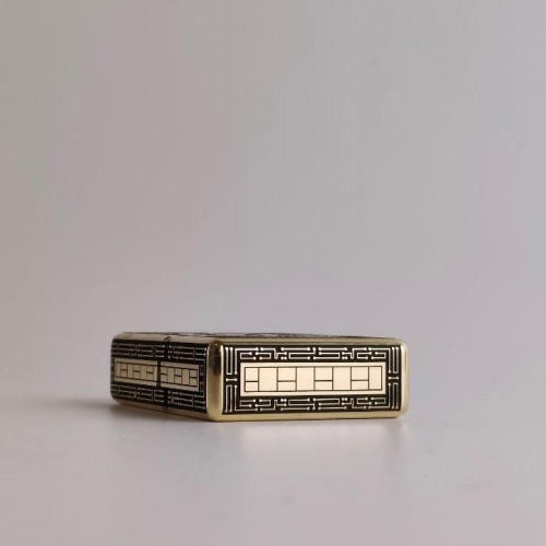 Зажигалка Zorro 912 Armor Brass с гравировкой «Символ биржи
